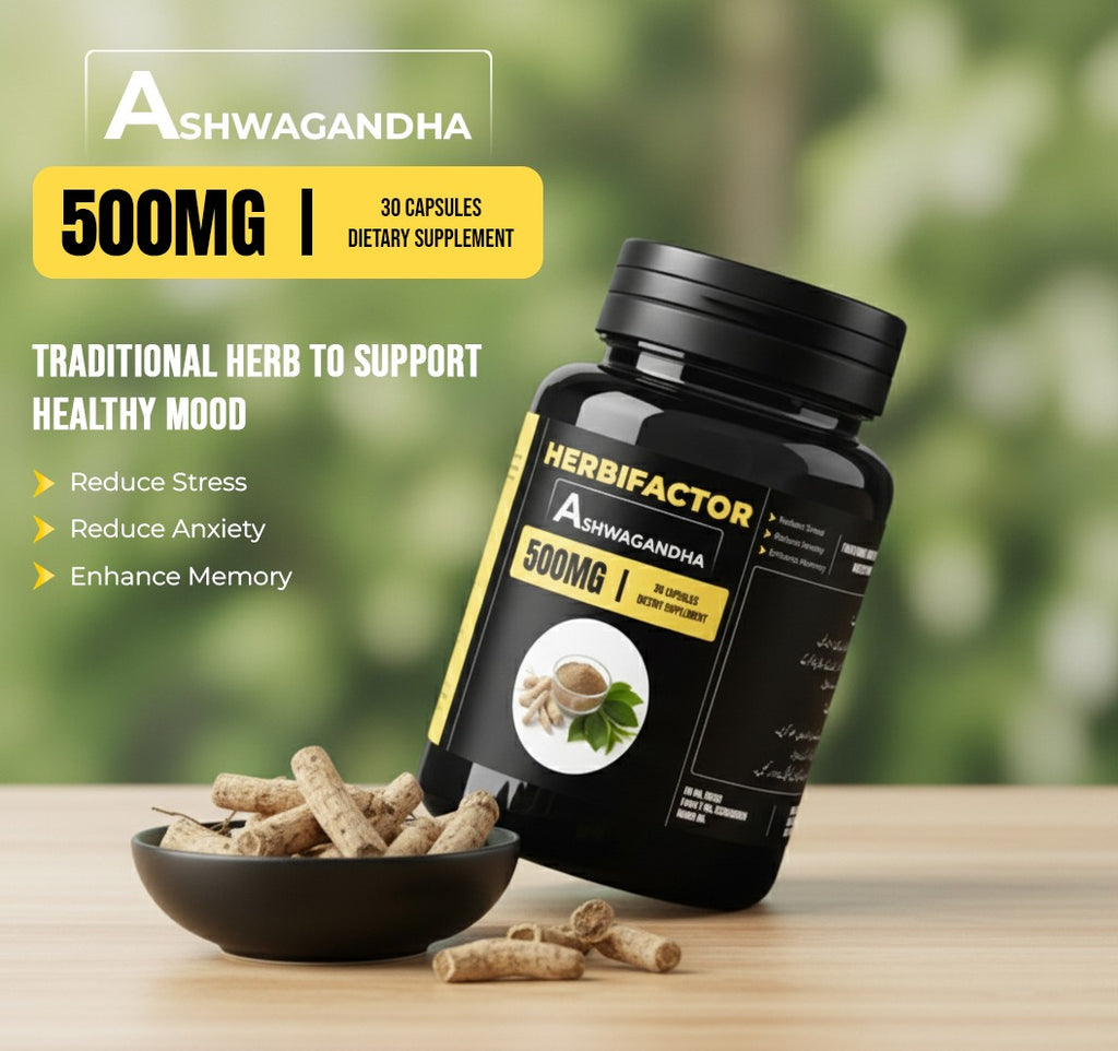 Herbifactor Ashwagandha AF-43™ 500mg | 30 Capsules