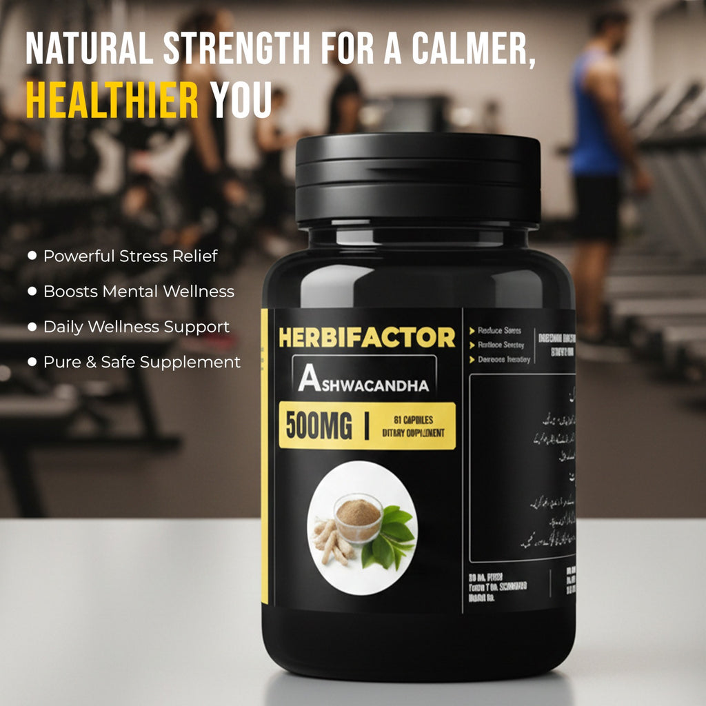 Herbifactor Ashwagandha AF-43™ 500mg | 30 Capsules